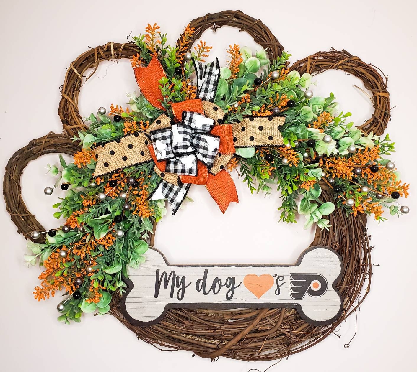 Sport Paw Wreath