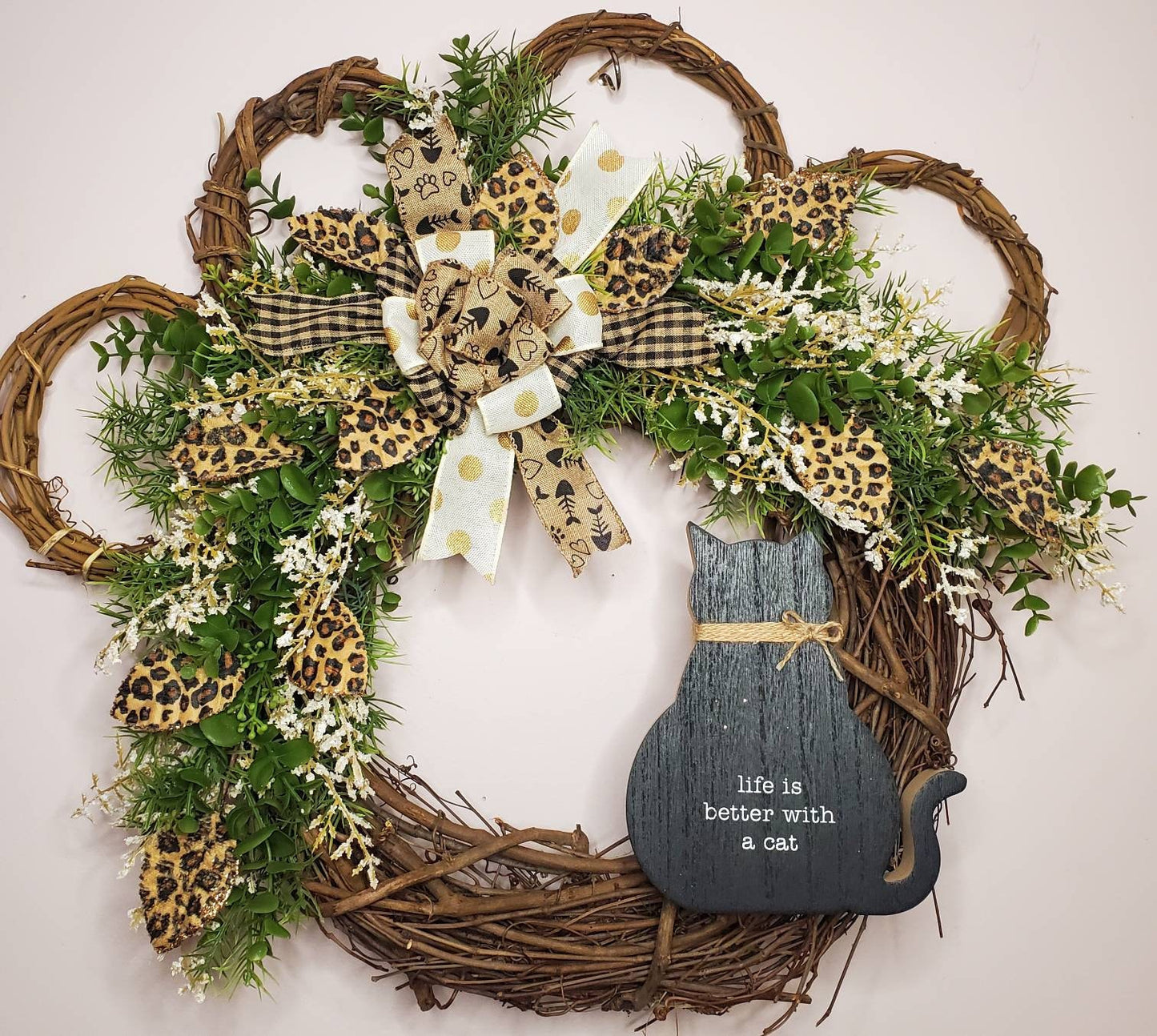 Cat Paw Wreath