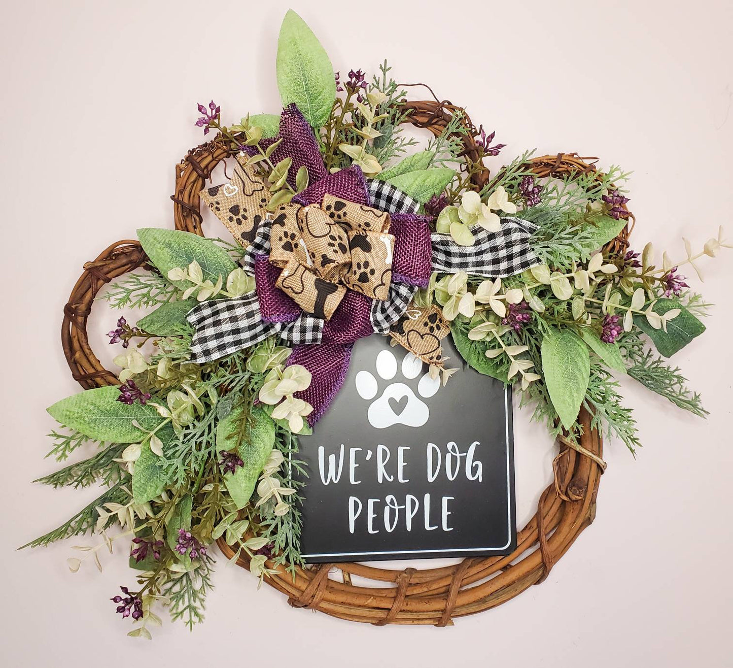 Dog or Cat Paw Wreath