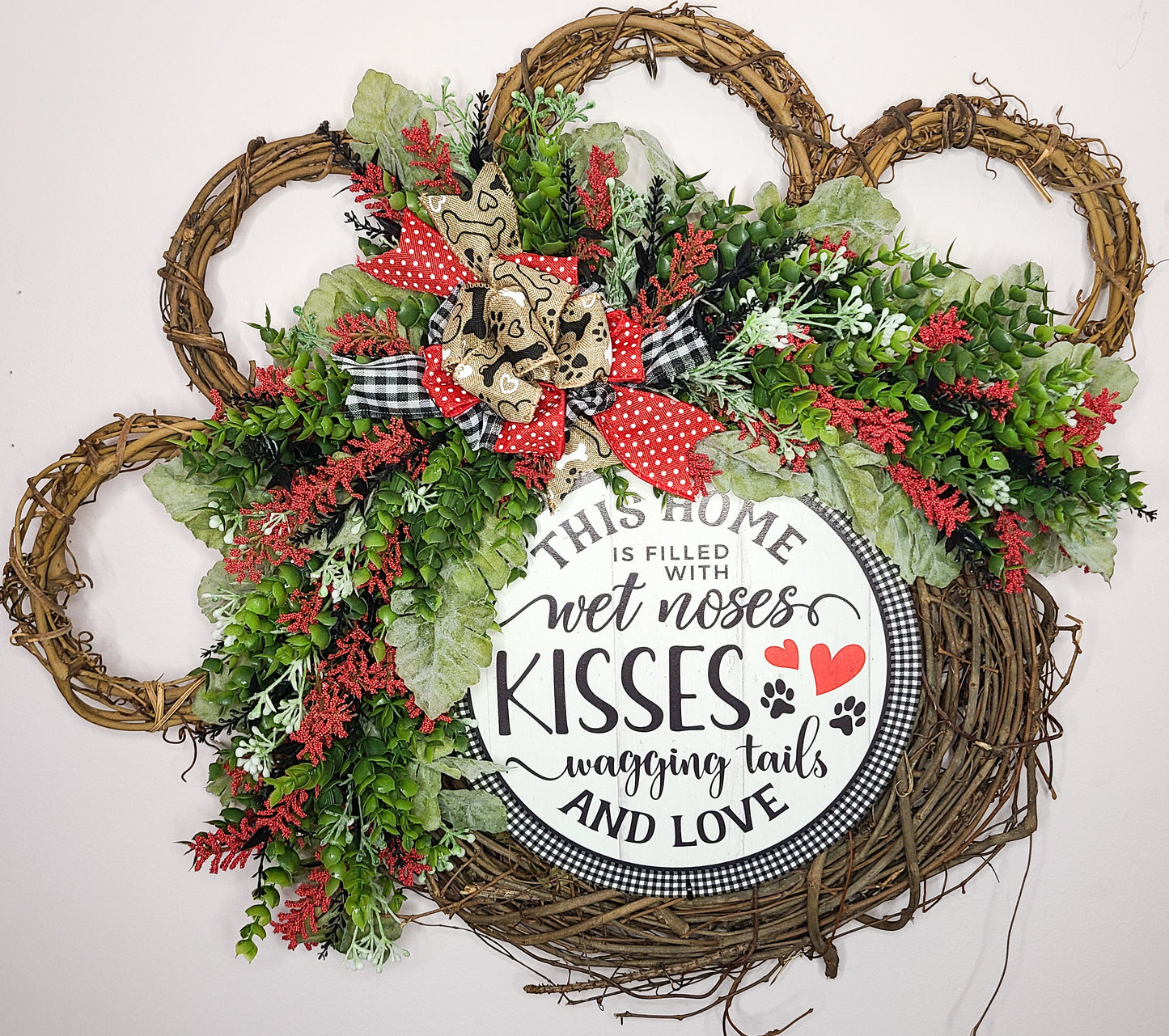 This Home Paw Wreath