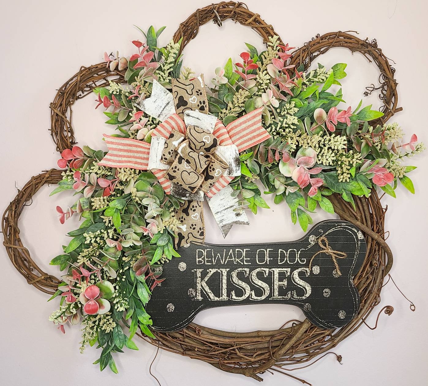 Large Paw Wreath