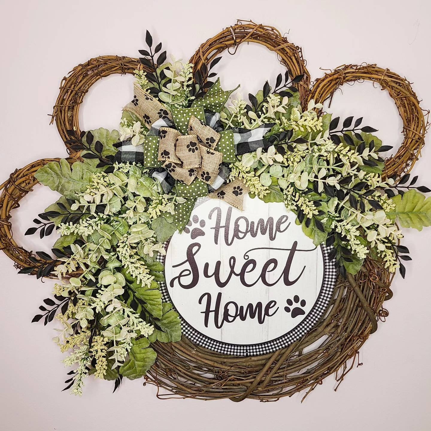 Home Sweet Home Wreath