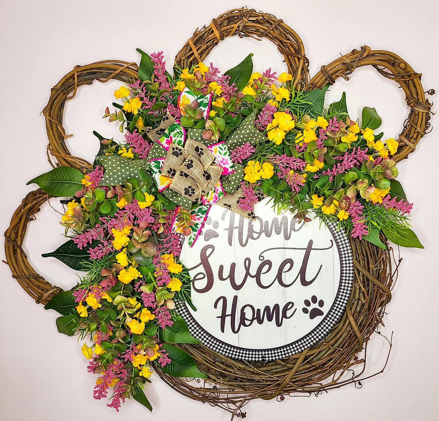 Home Sweet Home Wreath